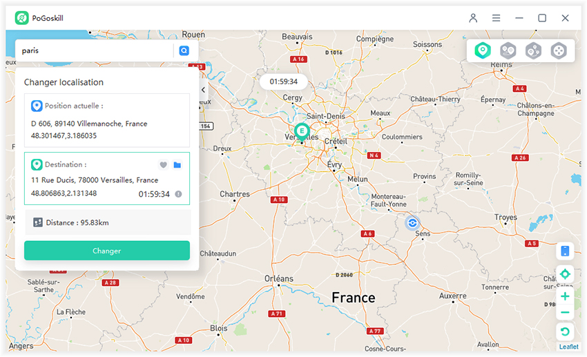 comment changer de localisation sur iphone et android